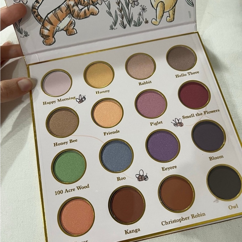 Disney Winnie the Pooh Colorful Eyeshadow Palette RARE